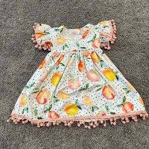 Mila & rose Peach toddler dress